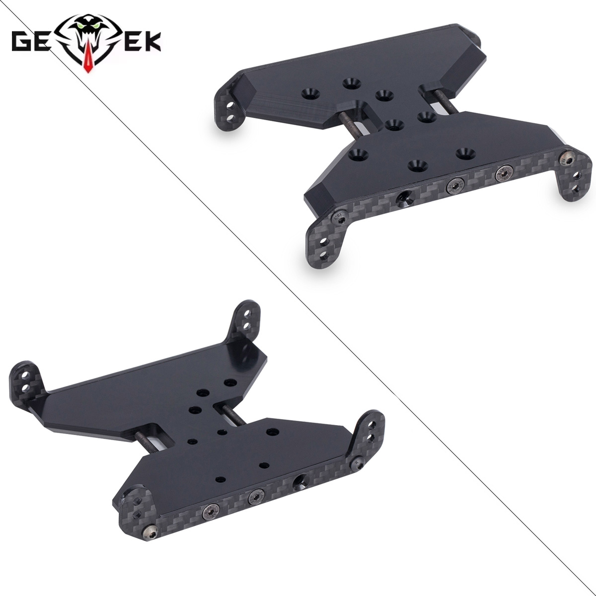 Carbon Fiber Chassis Skid Plat - Crepe Pan Carbon recensione e prezzo