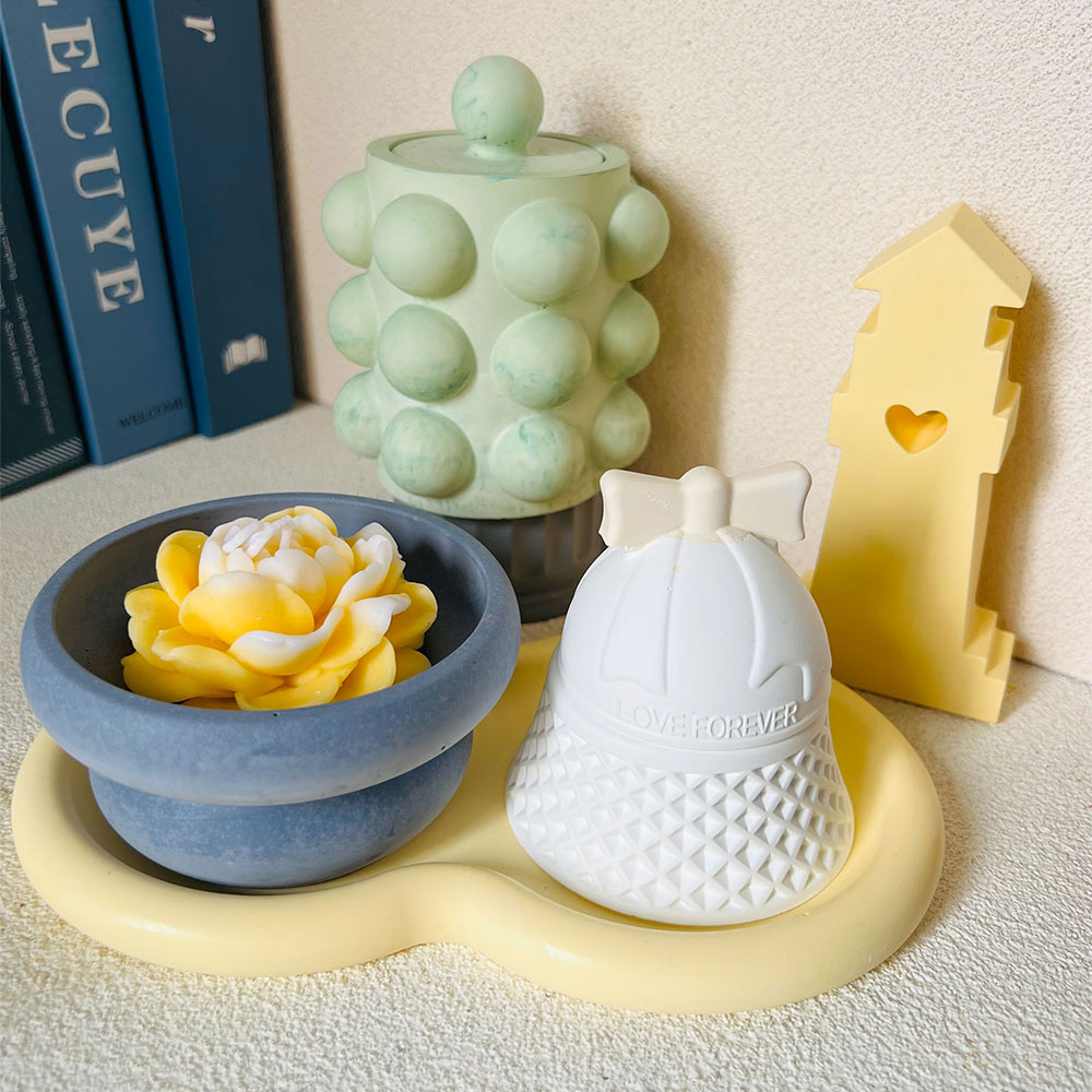 Bubble Jar Candle Vessel Concr - Donut Mold Silicone recensione e prezzo