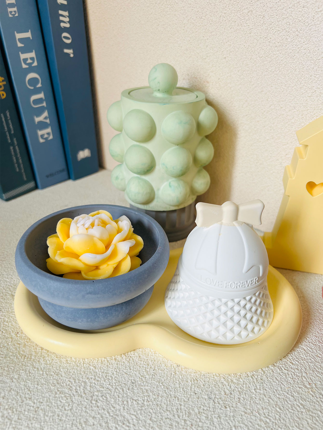 Bubble Jar Candle Vessel Concr - Donut Mold Silicone recensione e prezzo