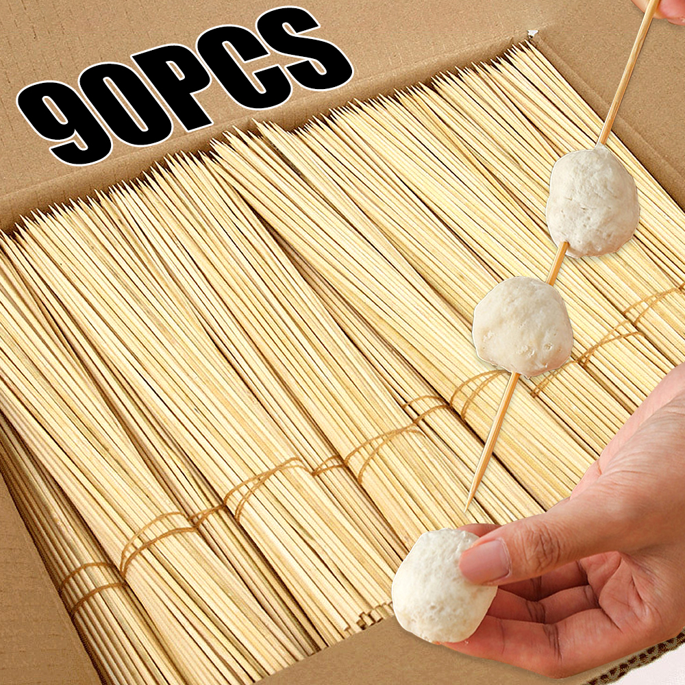90pcs Bamboo Stick Food Grade  - Corn Dog Stick recensione e prezzo