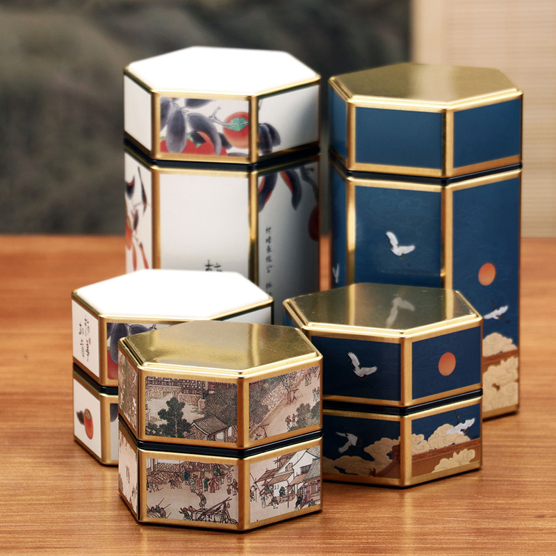Creative Hexagonal Teapot Tin  - Cast Iron Corn recensione e prezzo