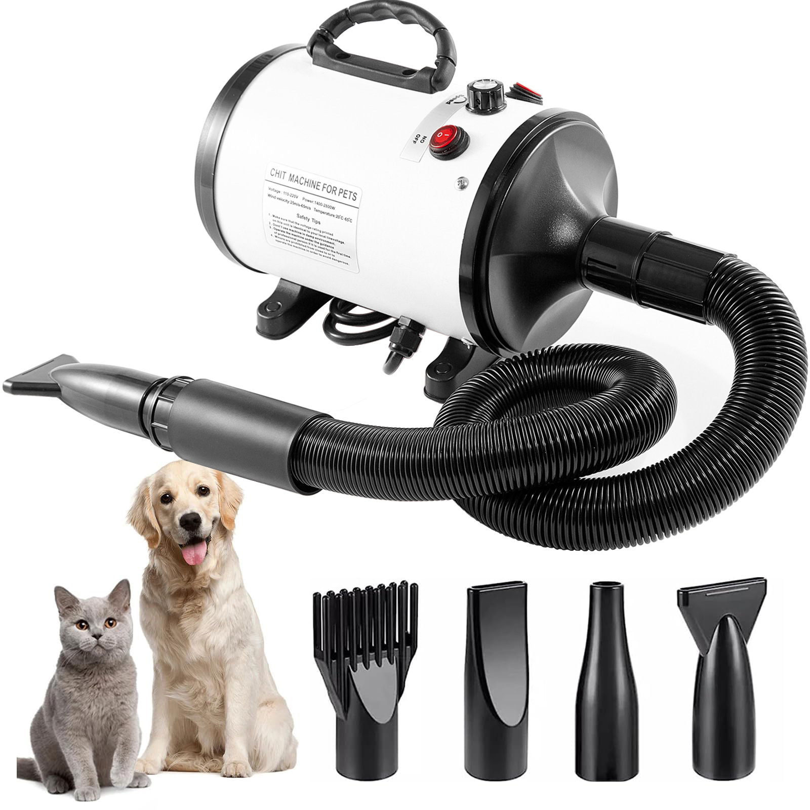 2800W Pet Hair Dryer for Dogs  - Hot Dog Press recensione e prezzo