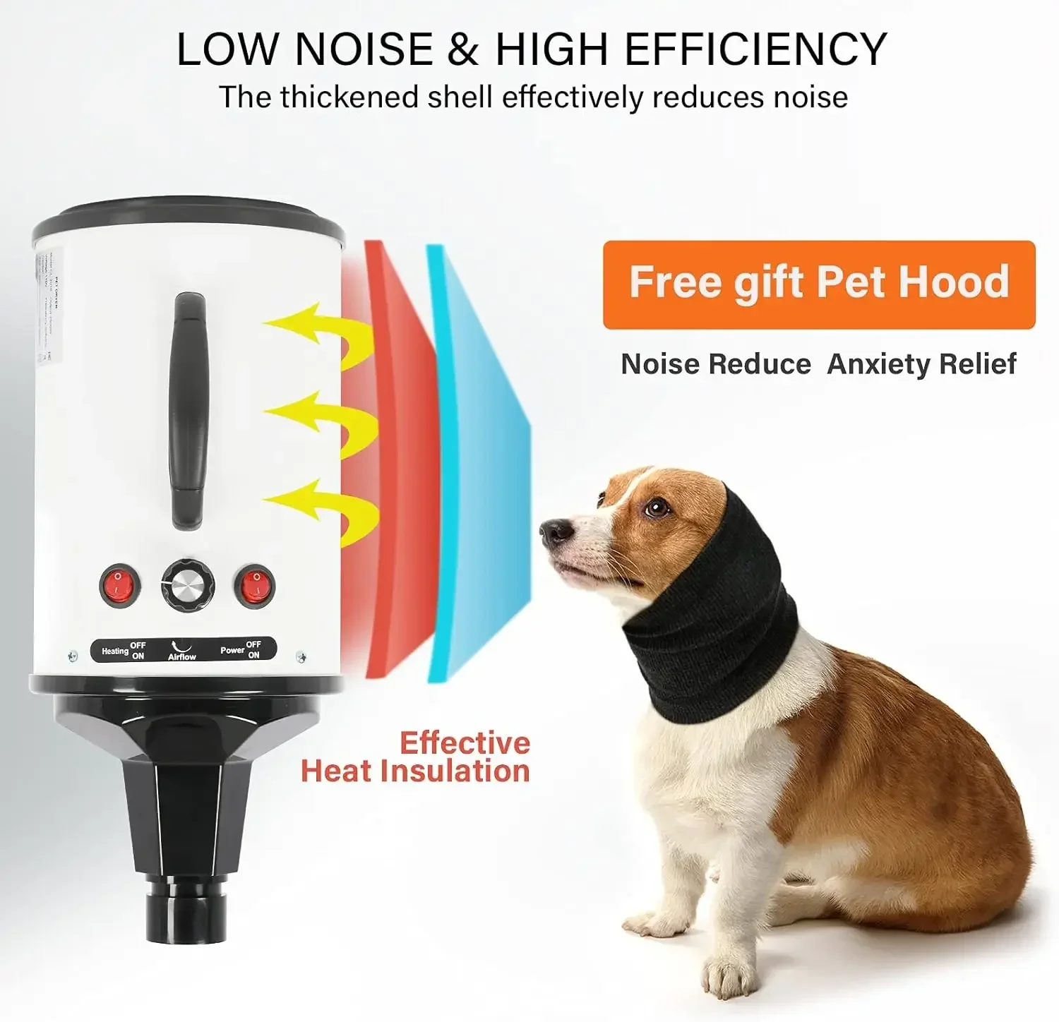 2800W Pet Hair Dryer for Dogs  - Hot Dog Press recensione e prezzo