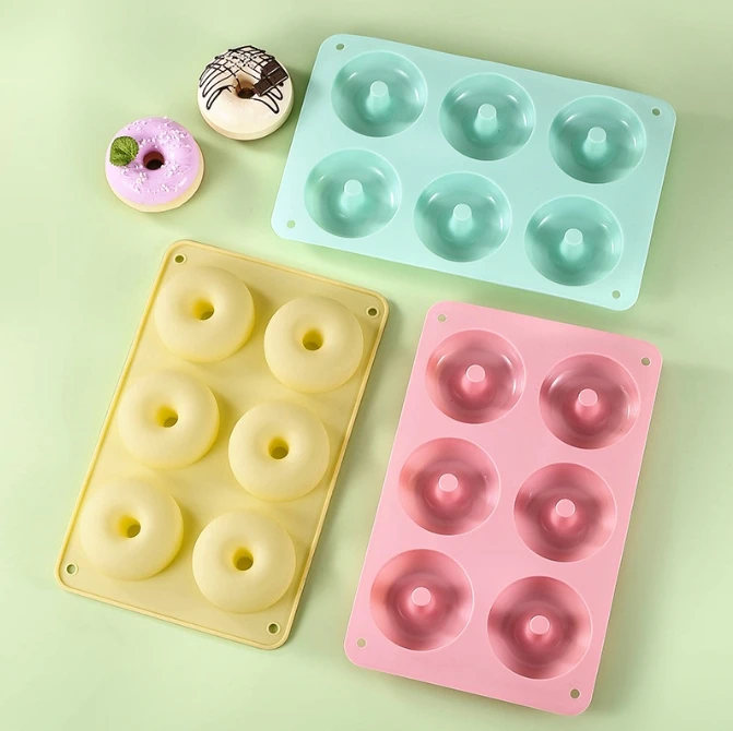 Multi Cavity Heat Resistant Si - Donut Mold Silicone recensione e prezzo