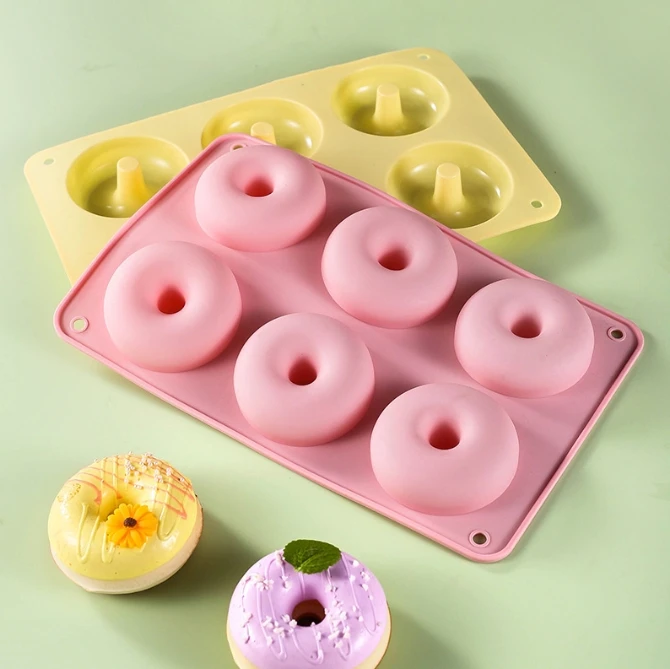Multi Cavity Heat Resistant Si - Donut Mold Silicone recensione e prezzo