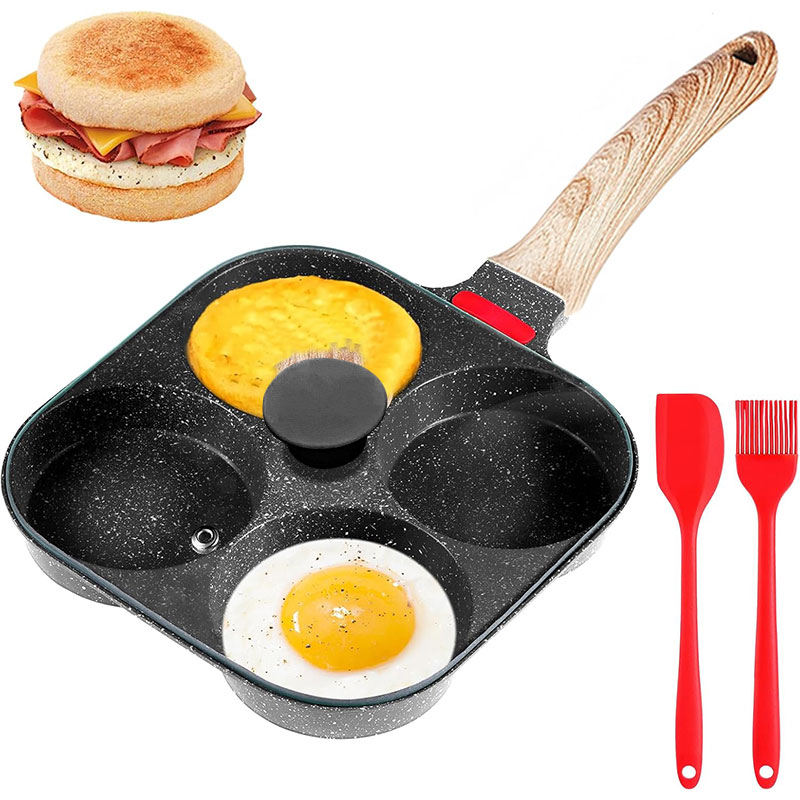 Deepened Egg Frying Pan with L - Mini Pancake Griddle recensione e prezzo