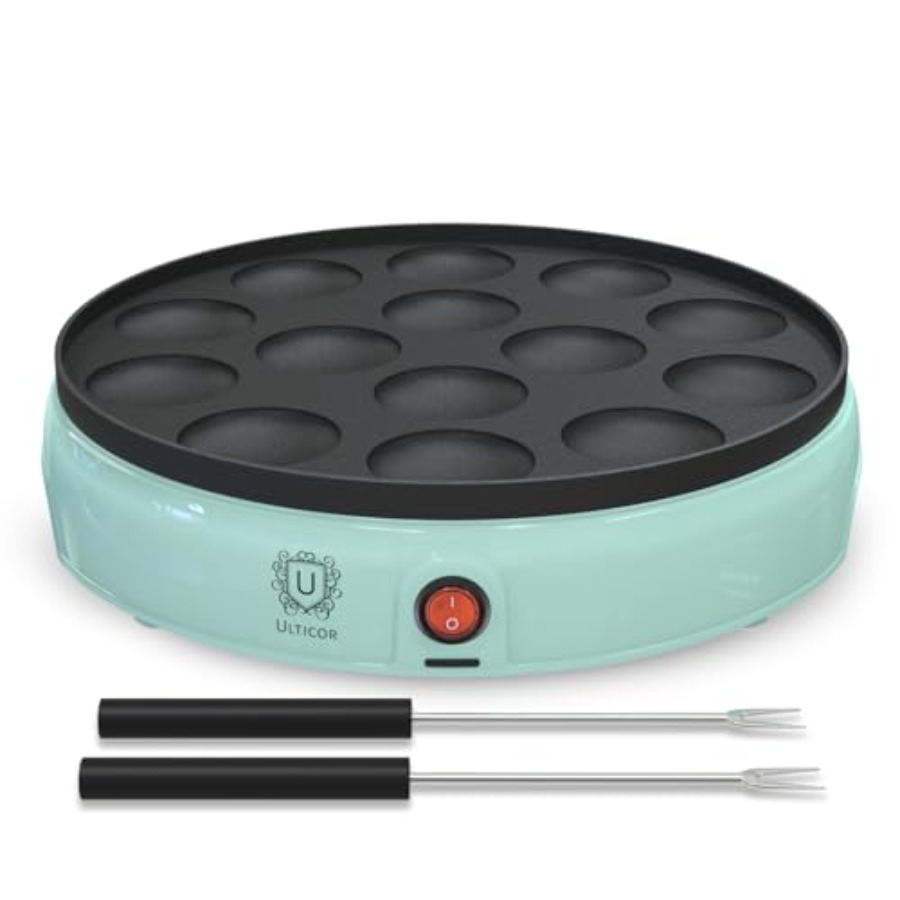 Mini Pancake Maker 14-Hole Ele - Mini Pancake Griddle recensione e prezzo