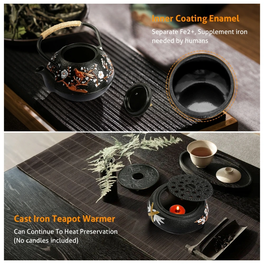 Cast Iron Teapot Set with Alco - Cast Iron Corn recensione e prezzo