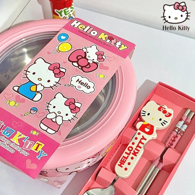 Cute Hello Kitty Stainless Ste - Dim Sum Basket recensione e prezzo