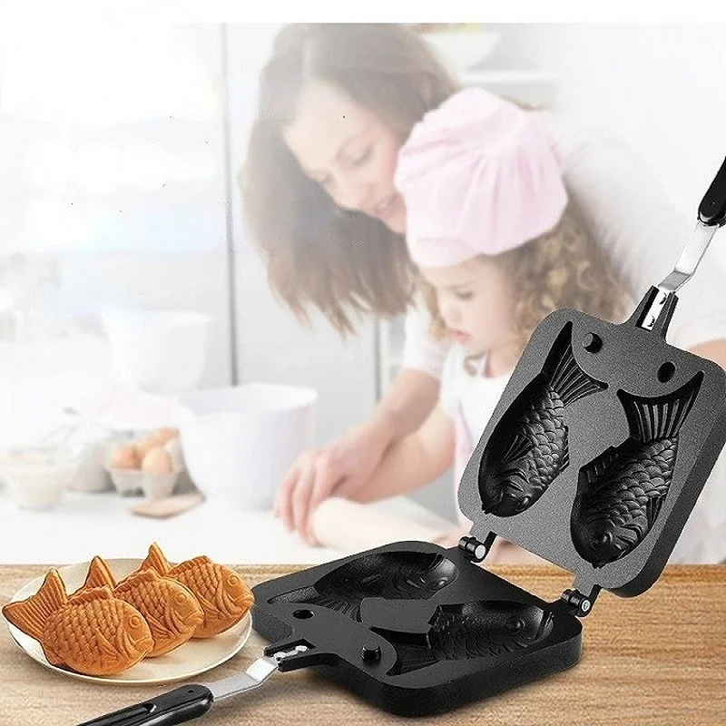 Kitchen Japanese Taiyaki Doubl - Egg Waffle Pan recensione e prezzo