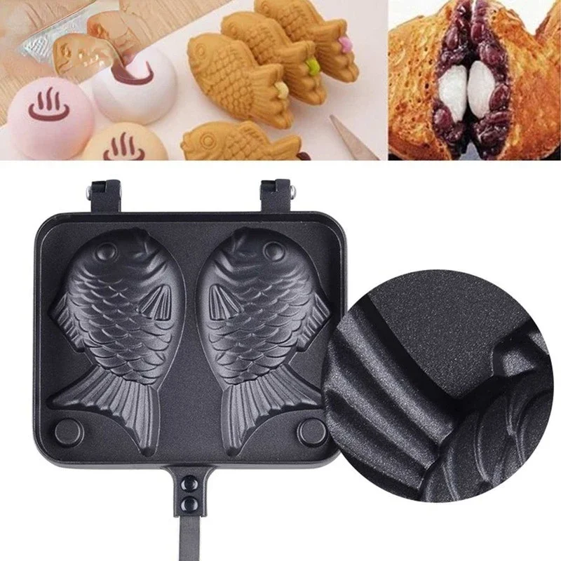 Kitchen Japanese Taiyaki Doubl - Egg Waffle Pan recensione e prezzo