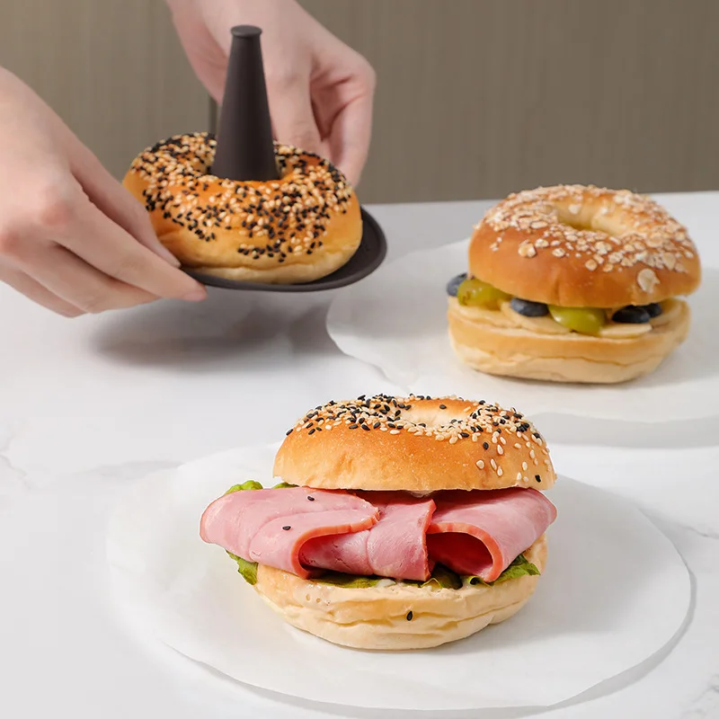 6Pcs Bagel Tools Silicone Mold - Donut Mold Silicone recensione e prezzo