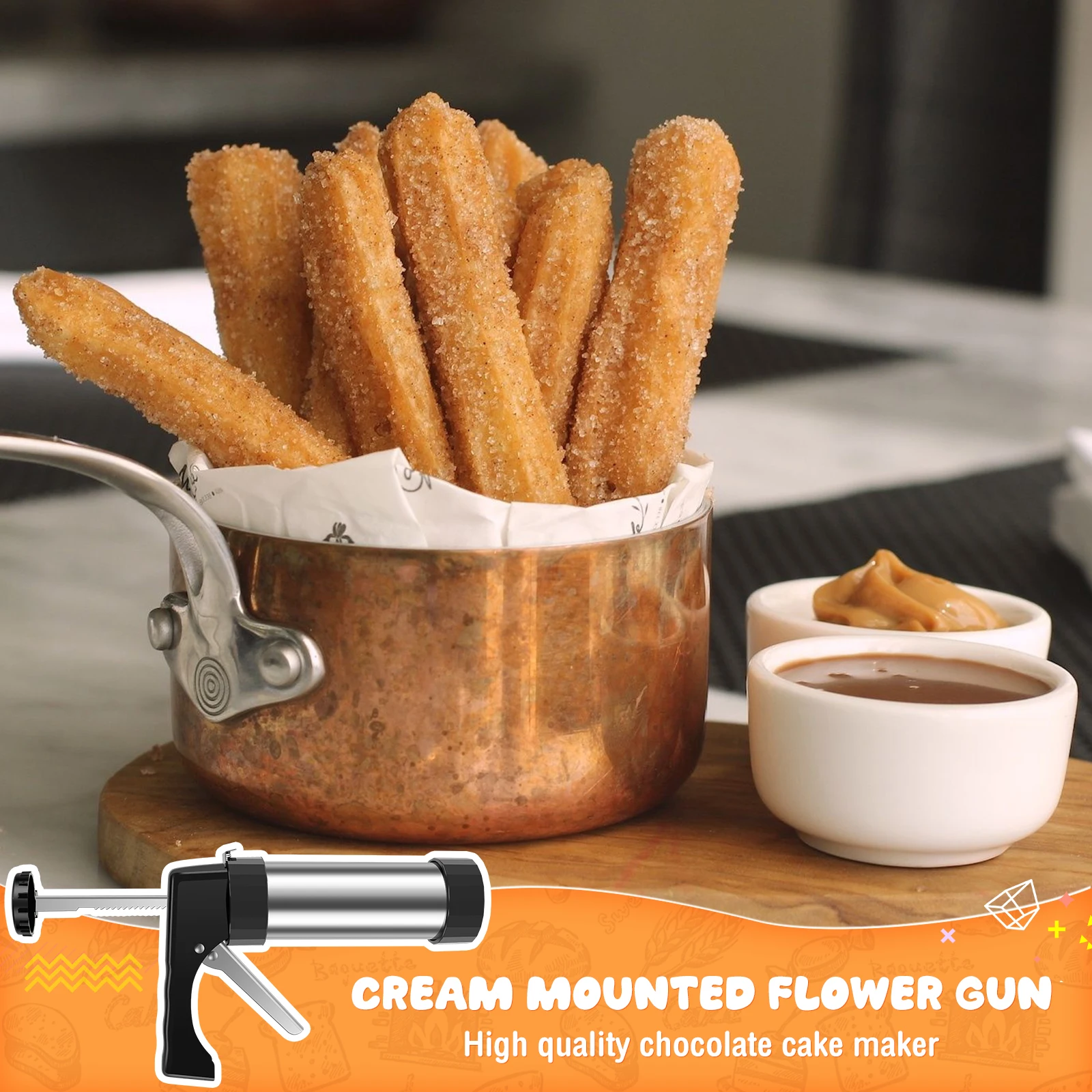 Churro Maker Machine Stainless - Churros Maker Gun recensione e prezzo