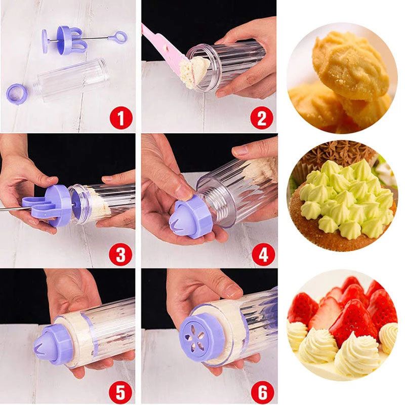 BOZZH DIY Manual Cookie Press  - Churros Maker Gun recensione e prezzo