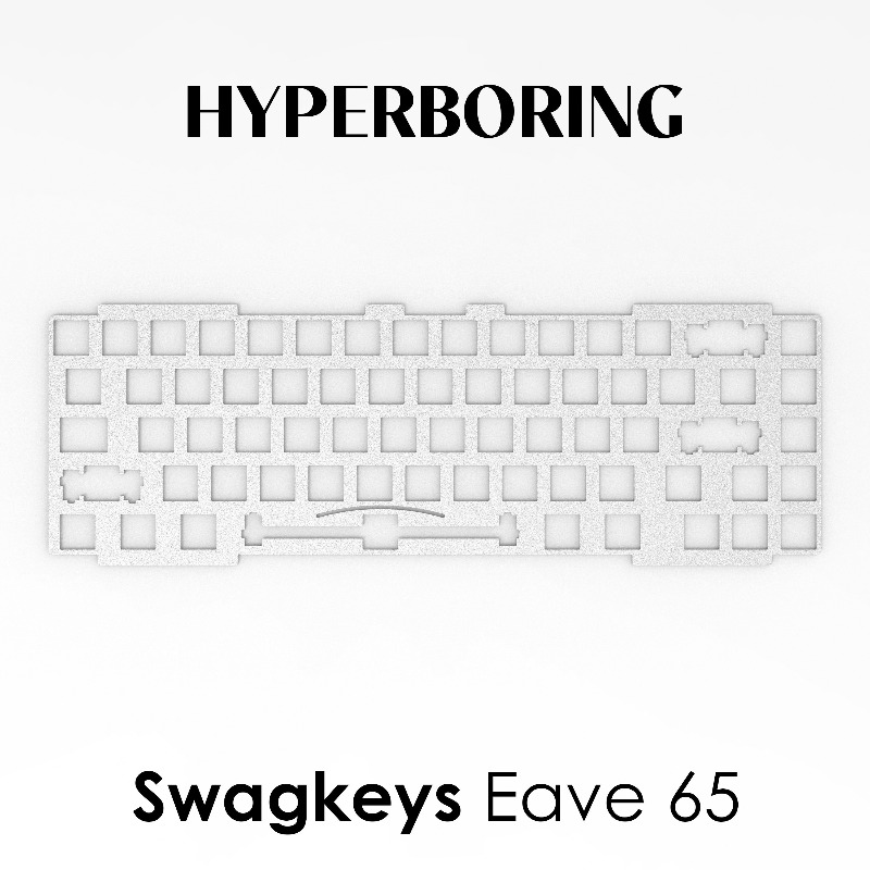 Swagkeys Eave65 Keyboard Posit - Crepe Pan Carbon recensione e prezzo