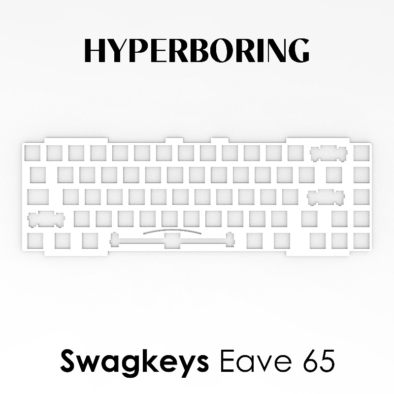 Swagkeys Eave65 Keyboard Posit - Crepe Pan Carbon recensione e prezzo