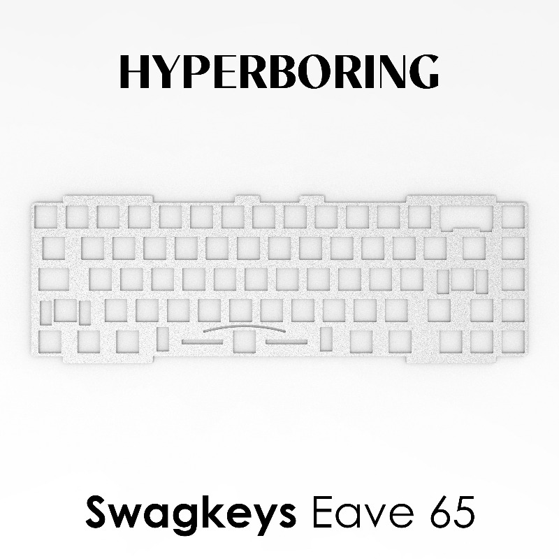 Swagkeys Eave65 Keyboard Posit - Crepe Pan Carbon recensione e prezzo