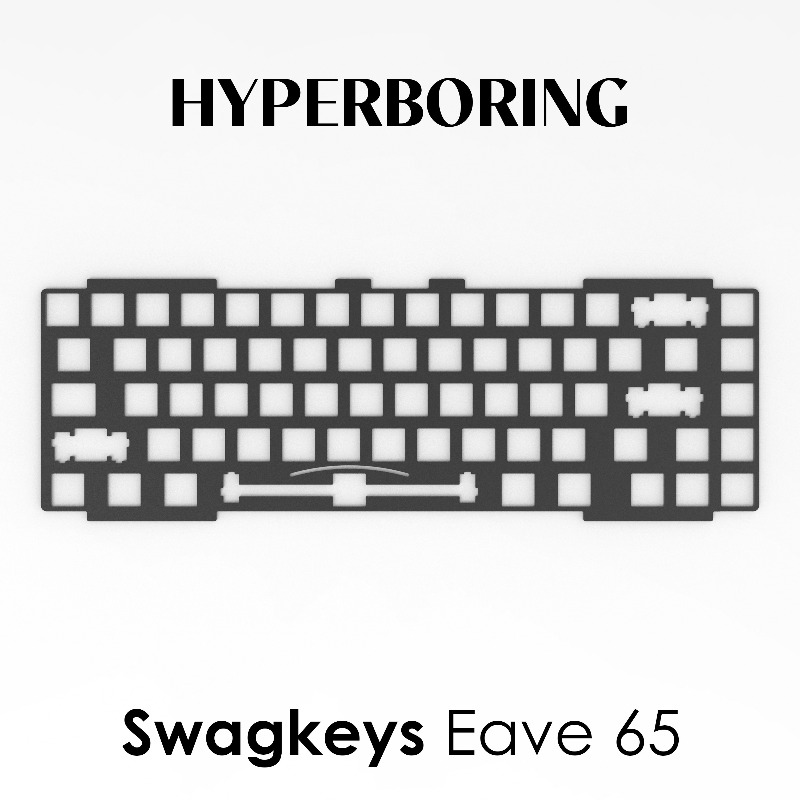 Swagkeys Eave65 Keyboard Posit - Crepe Pan Carbon recensione e prezzo