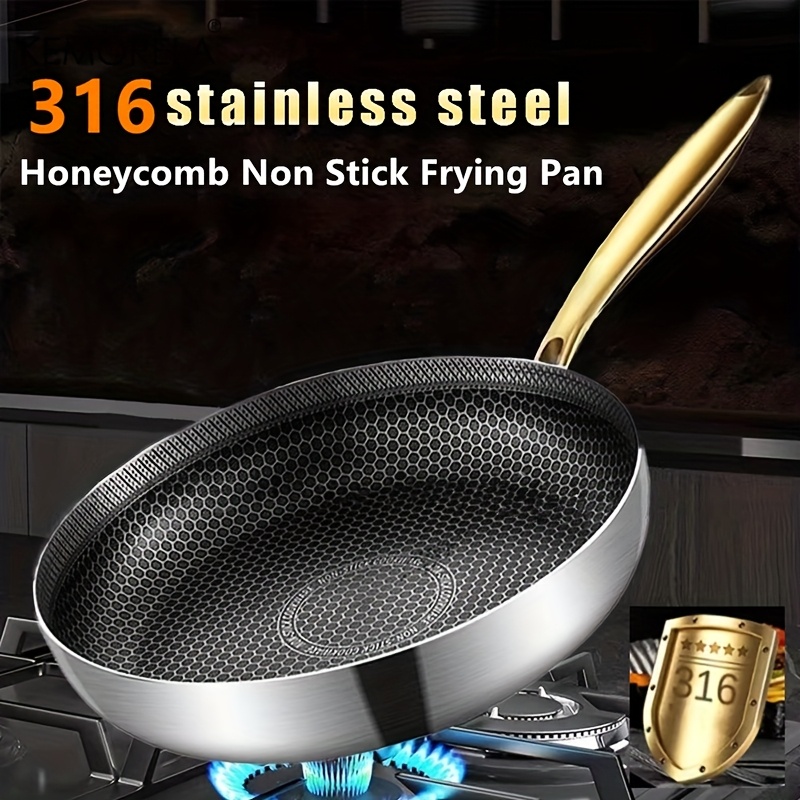 316 Stainless Steel Frying Pan - Danish Pancake Pan recensione e prezzo