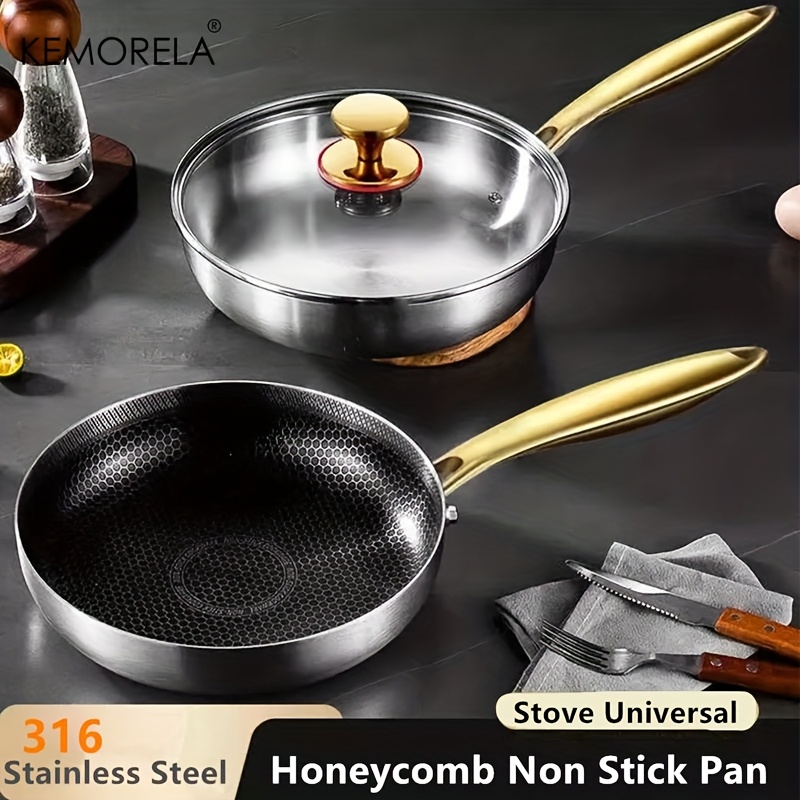 316 Stainless Steel Frying Pan - Danish Pancake Pan recensione e prezzo
