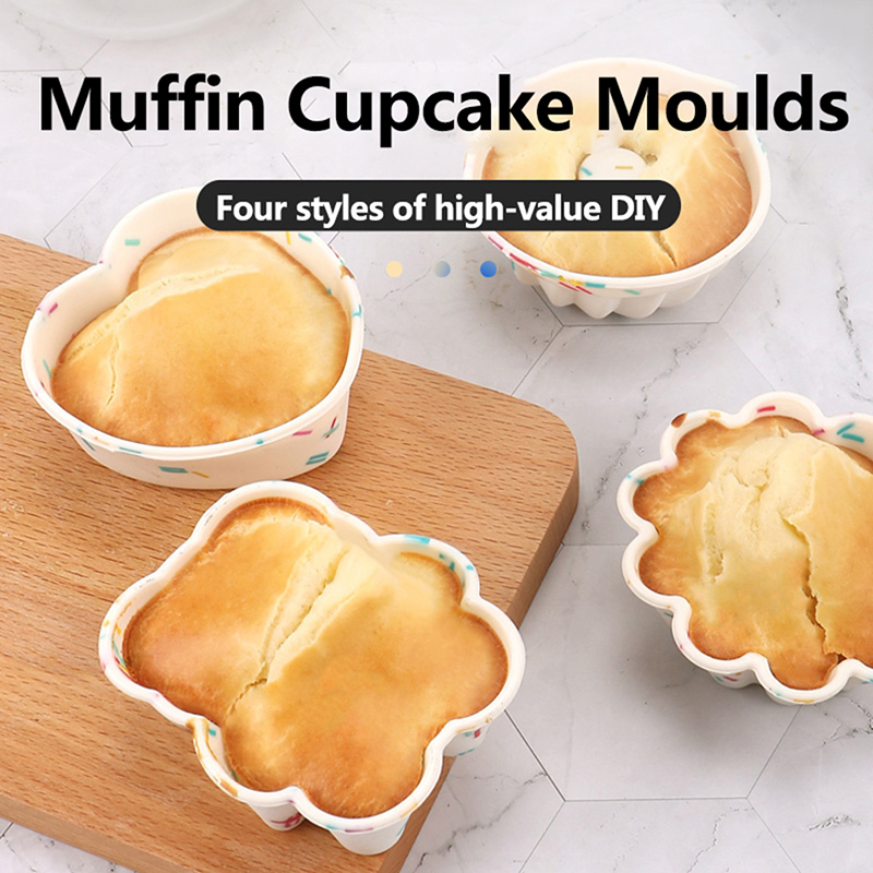 4Pcs Muffin Donuts Cupcake Lin - Donut Mold Silicone recensione e prezzo