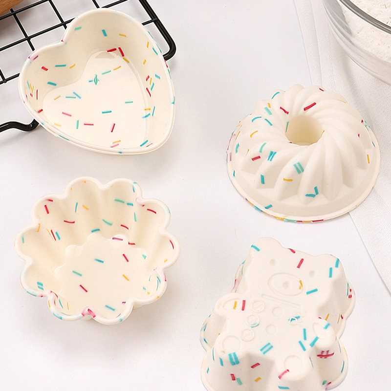 4Pcs Muffin Donuts Cupcake Lin - Donut Mold Silicone recensione e prezzo