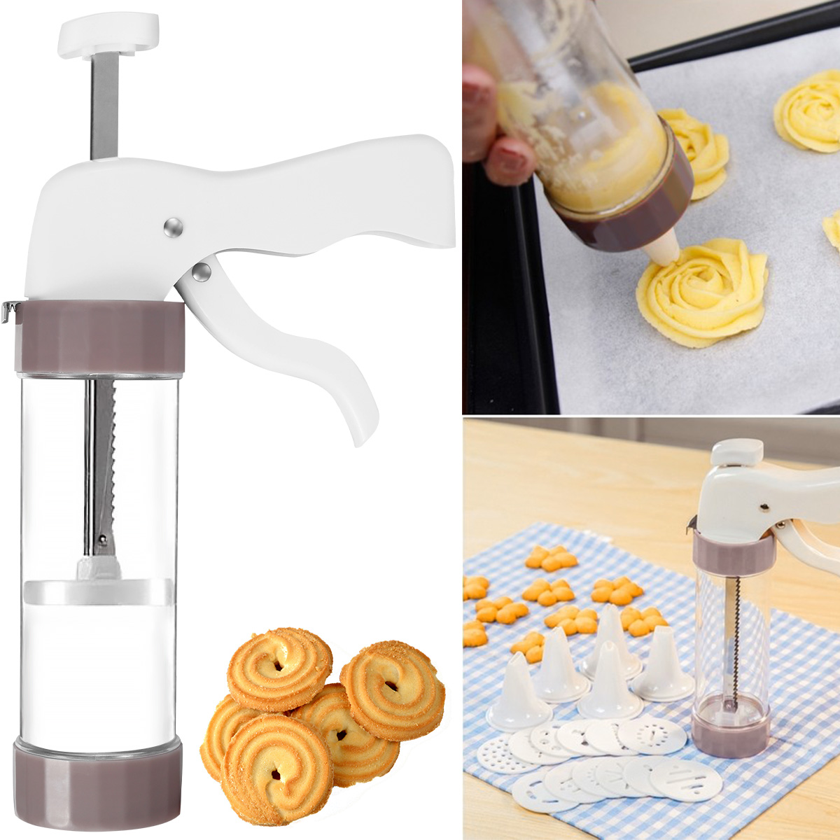 Cookie Press Set Cookie Press  - Churros Maker Gun recensione e prezzo