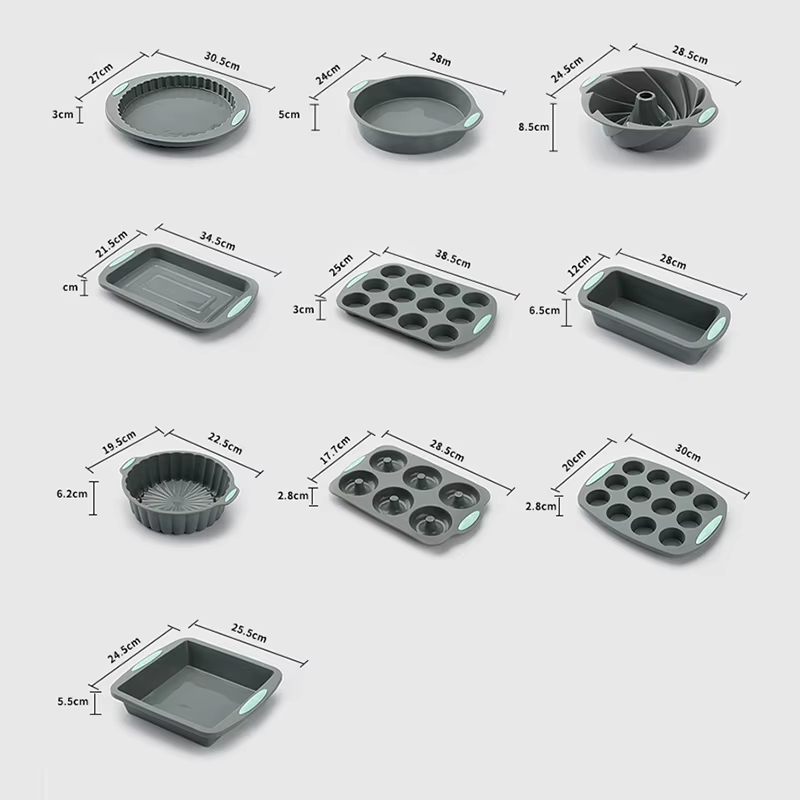 Silicone Fluted Cake Pans Non- - Donut Mold Silicone recensione e prezzo