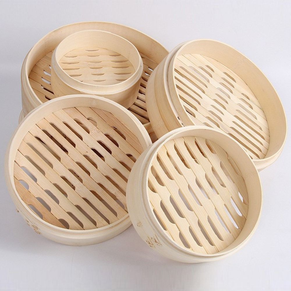 Bamboo Steamer Basket with Lid - Bao Steamer Bamboo recensione e prezzo