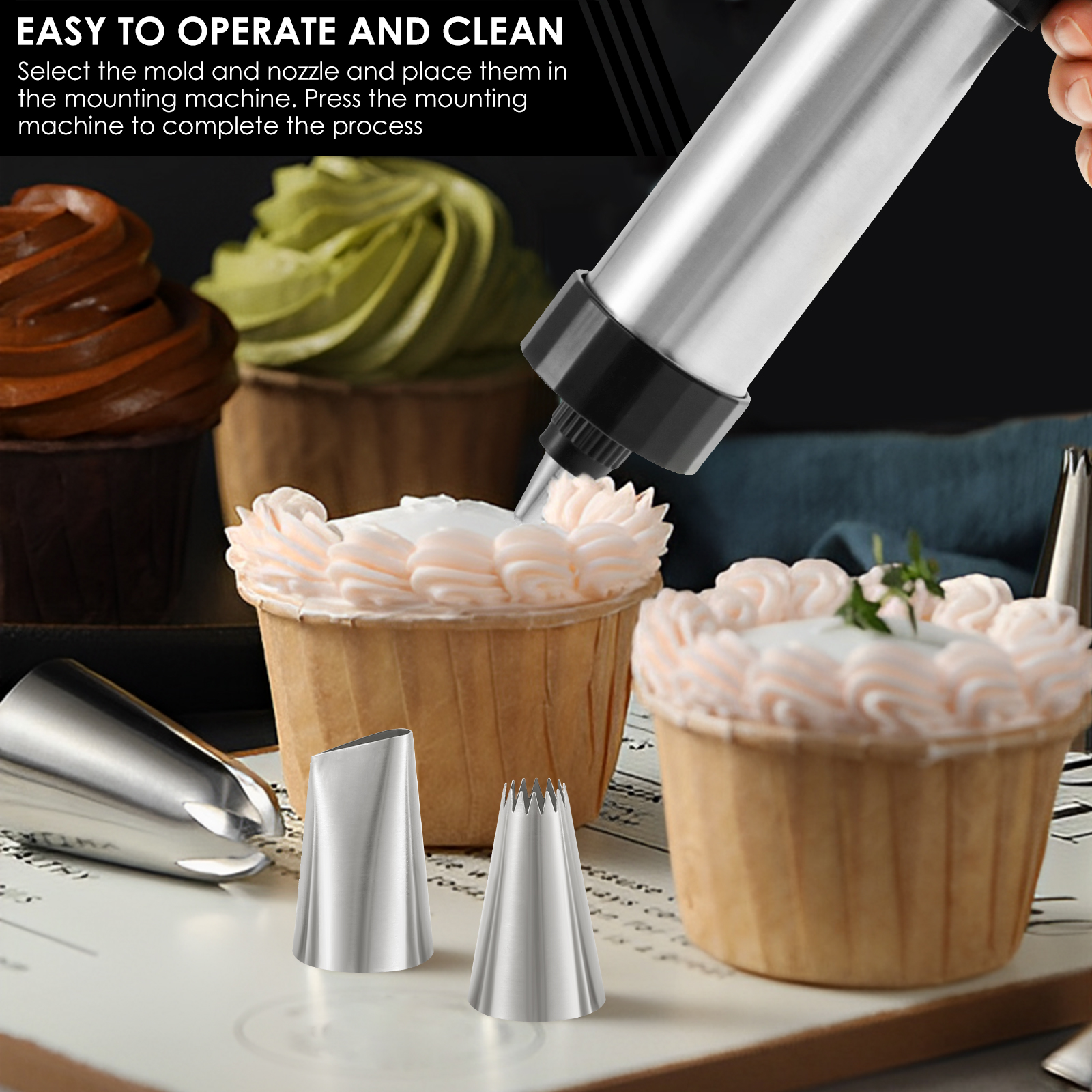 Stainless Steel Cookie Gun Chu - Churros Maker Gun recensione e prezzo