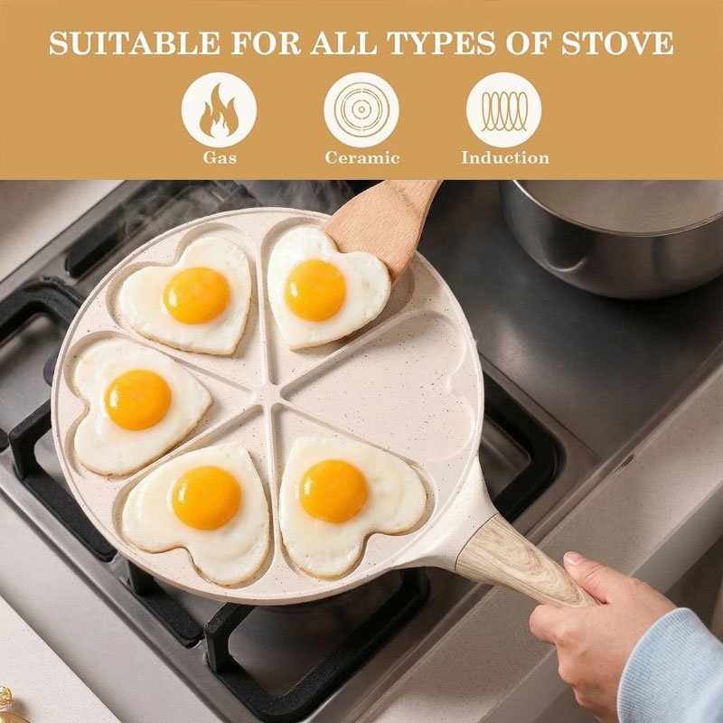 Nonstick Crepe Frying Pan Dosa - Danish Pancake Pan recensione e prezzo